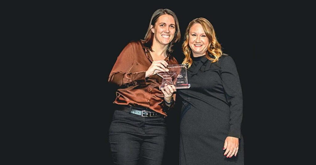 The Michigan City Chamber of Commerce celebrated a year of accomplishments at is annual dinner and awards celebration Feb. 17.