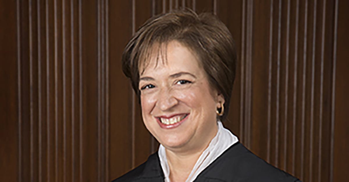 U.S. Supreme Court Associate Justice Elena Kagan