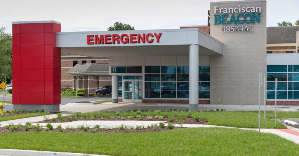 Franciscan Beacon Hospital Building Shot