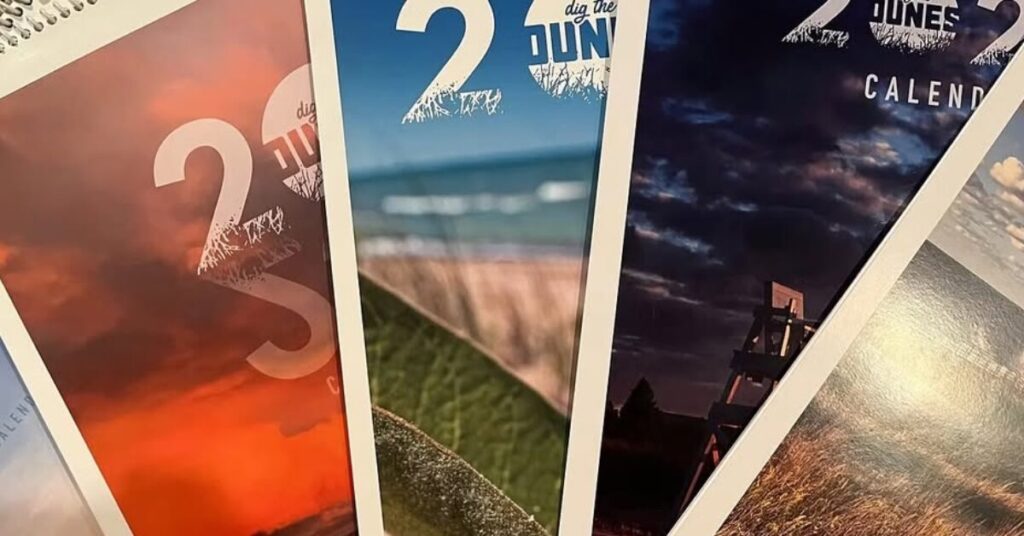 Dig the Dunes calendar