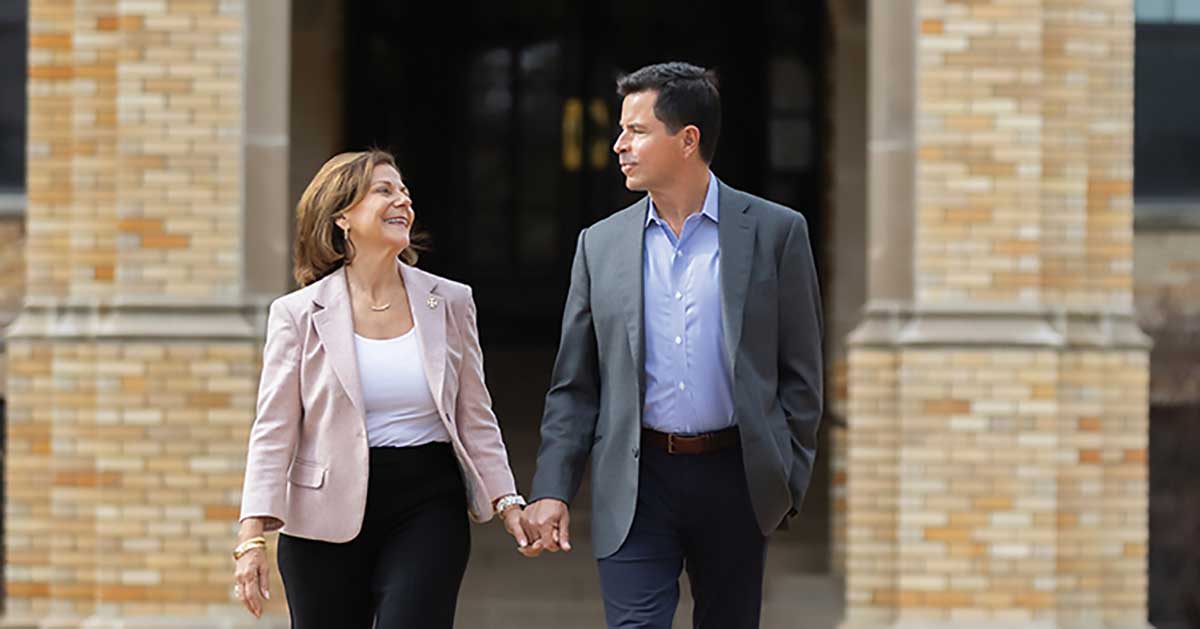 Lorraine Sheehan Wilson and Chris Wilson